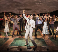 Girl From The North Country: Todd Almond and the Cast of Girl From The North Country on Broadway. Photo by Matthew Murphy.